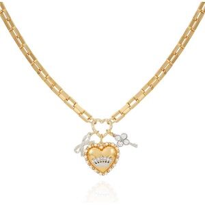 Beautiful juicy couture charm necklace